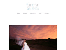 Tablet Screenshot of creativephotographybyamanda.com